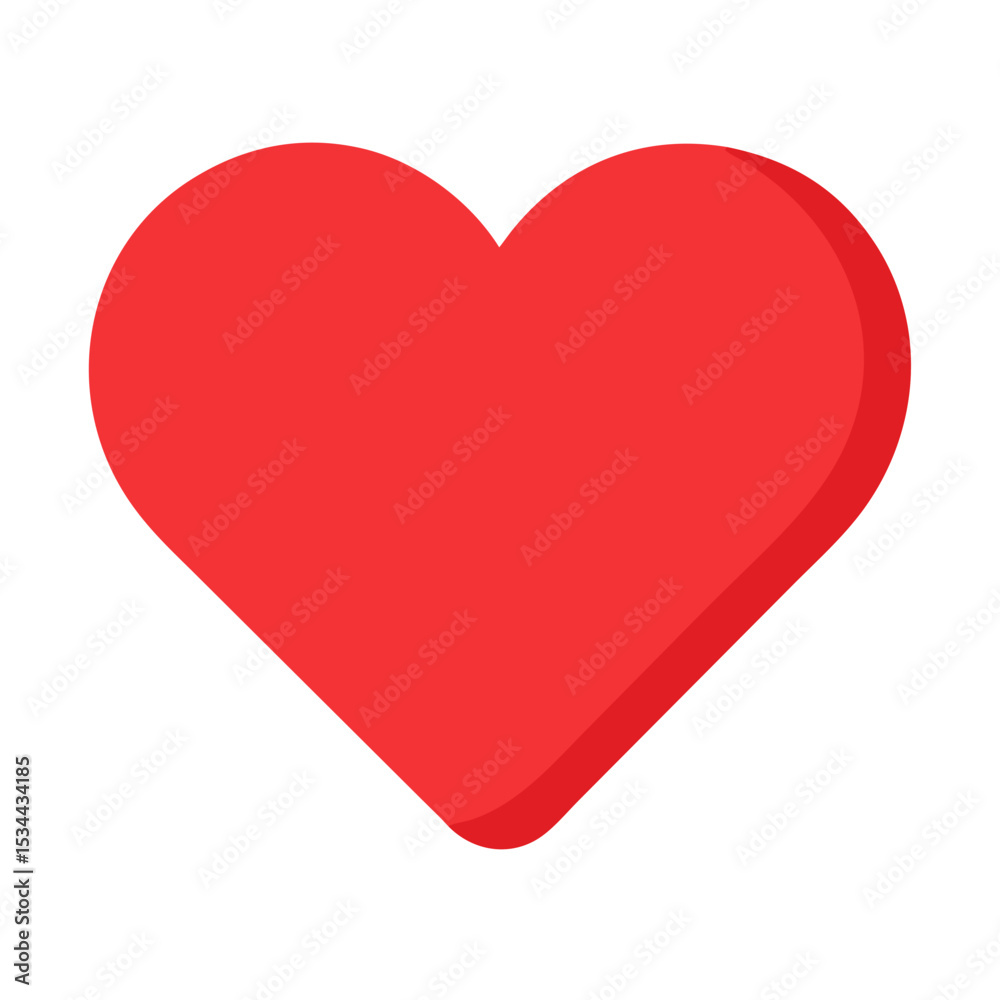 Heart, love, romance or valentine's day red vector icon for apps and websites.heart shape red vector love icon illustrator
Heart, love, romance or valentine's day red vector icon for apps and websites.heart shape red vector love icon illustrator