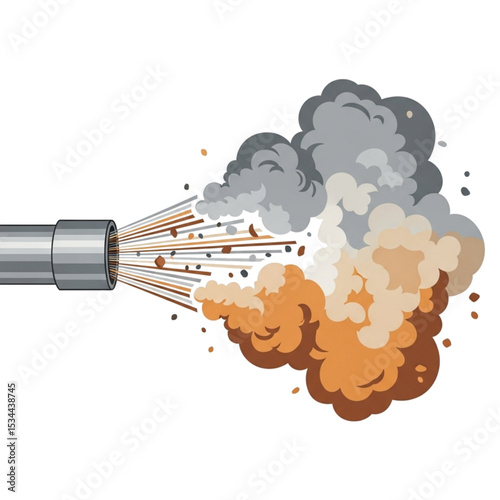 Blowing dust – dust cloud.