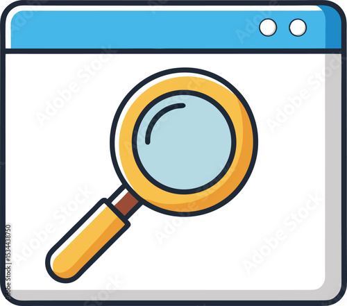 Search Icon (white background)