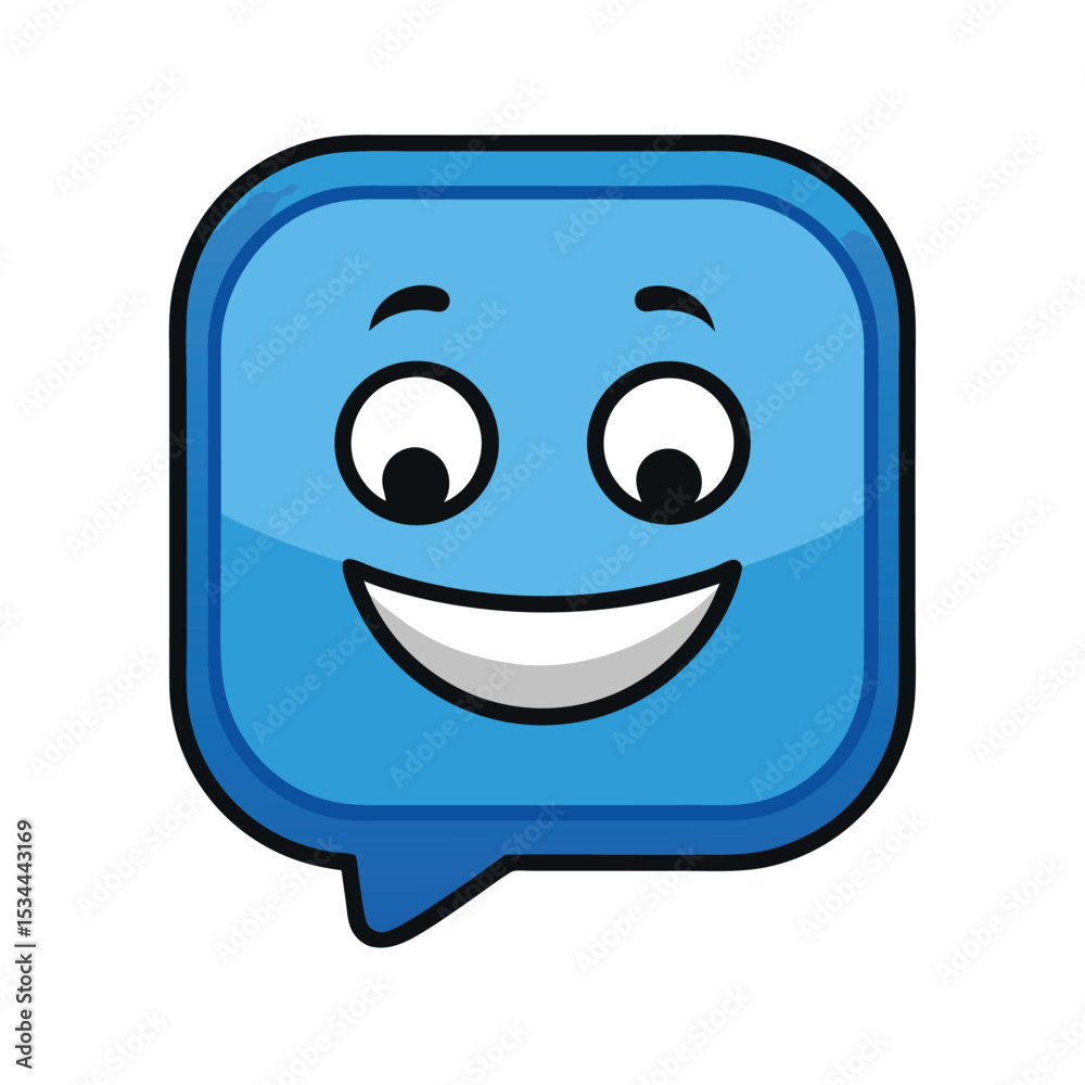 Fototapeta premium Chat Icon (white background)