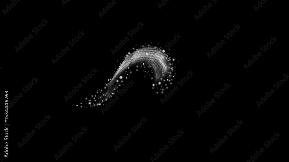 Glitter sparkle shiny glowing stars, fairy twinkle stars, 4k sparkle animation. Twinkling stars animation, falling sparkling bright stars. Twinkling star motion graphics, Gold particle trail entering.