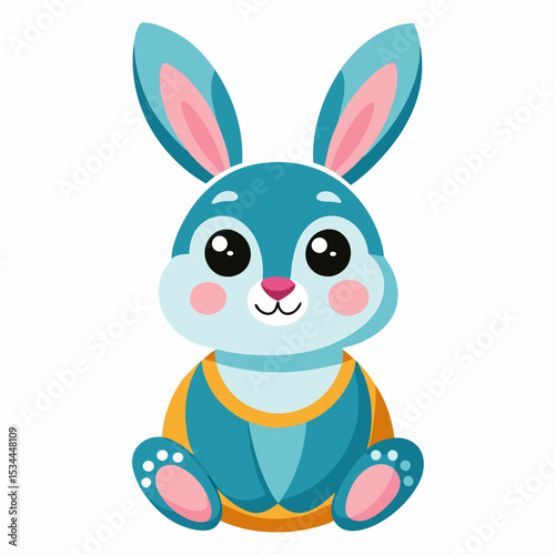 easter bunny with easter egg