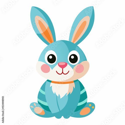 easter bunny with egg