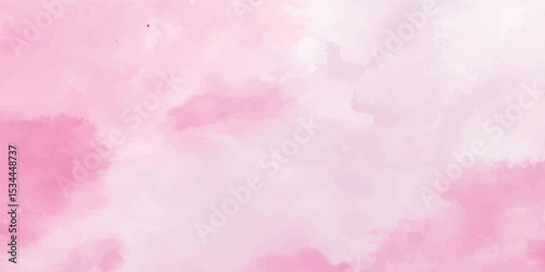 Abstract Watercolor Texture in Light Pink Shades with Organic Spread and Soft Brush Feel. Blush Pink Gradient Watercolor Design with Smooth Transitions and Subtle Artistic Brush Marks