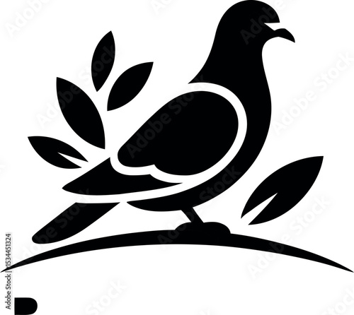 vector illustration of a bird