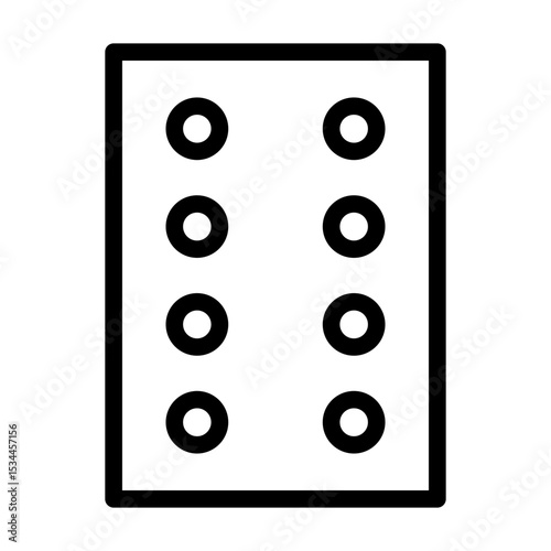 braille line icon