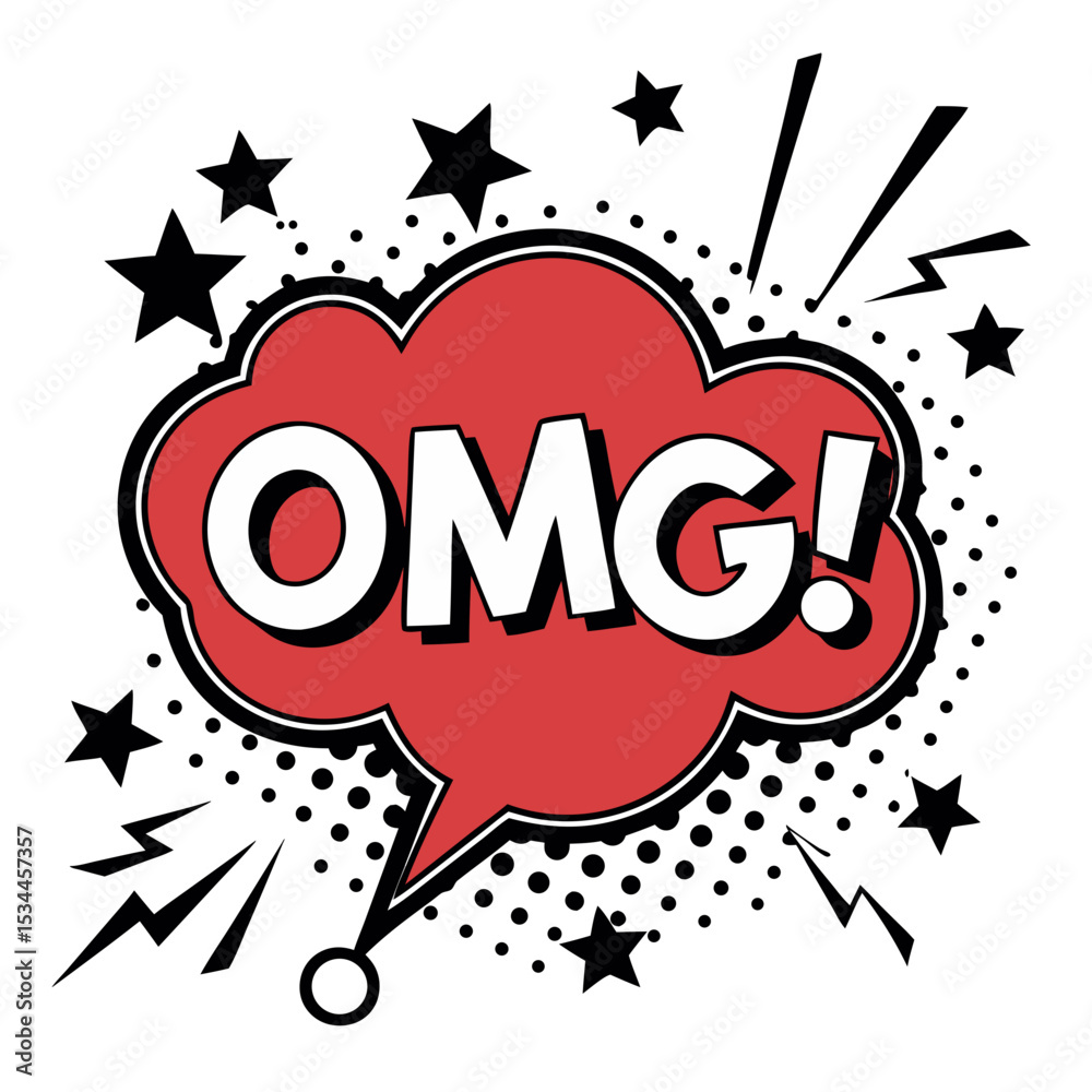 Fototapeta premium pop art comic book