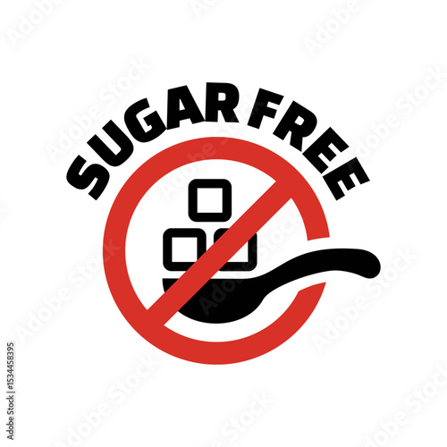 Sugar Free icon Vector