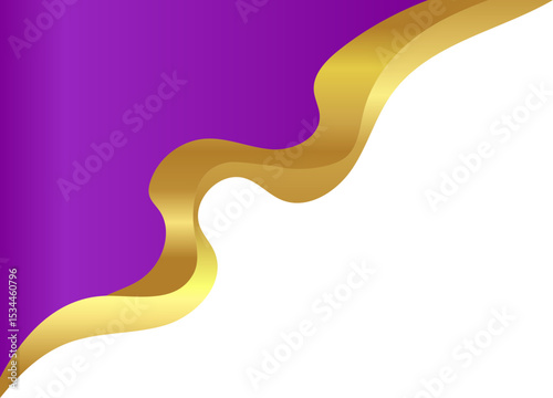 soft thai gold curve vector design for traditional Thai border ornament, cultural frame or vintage decoration