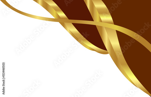 double wave thai corner vector design for traditional Thai border ornament, cultural frame or vintage decoration