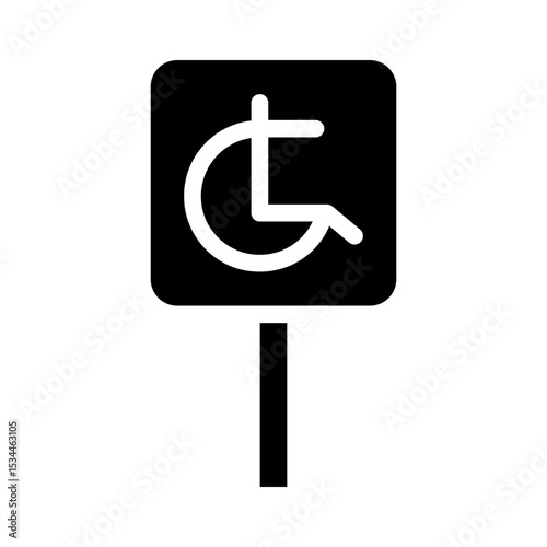placard glyph icon