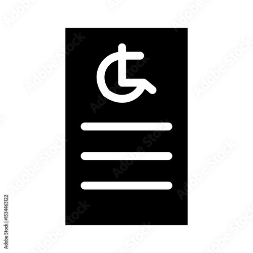 poster glyph icon
