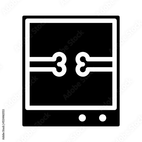 x ray glyph icon
