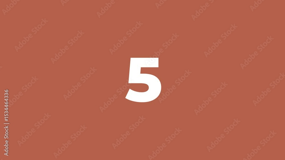 Countdown to zero from 10 seconds
