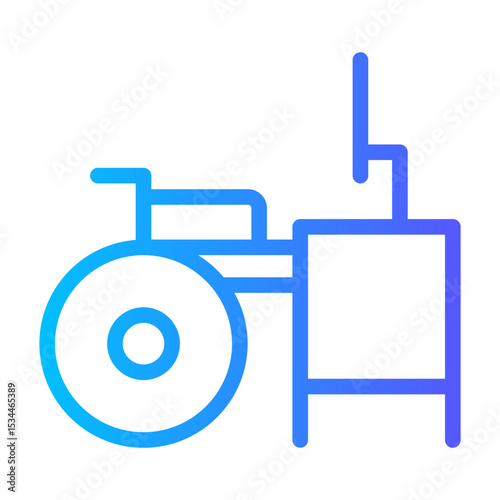 workplace gradient icon