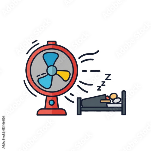  Fan disturbing sleep – loud cooling.