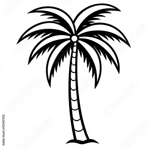 Tropical Silhouette Art