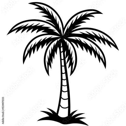 Tropical Silhouette Art