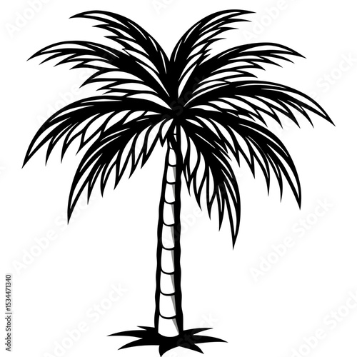 Tropical Silhouette Art