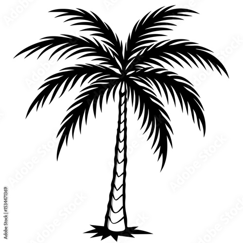 Tropical Silhouette Art
