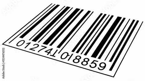 Made in China or Canada product barcode labels for retail business with scanning information
