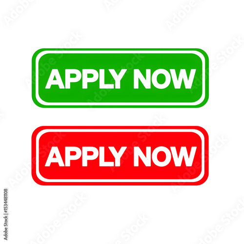 Apply now button sign illustration