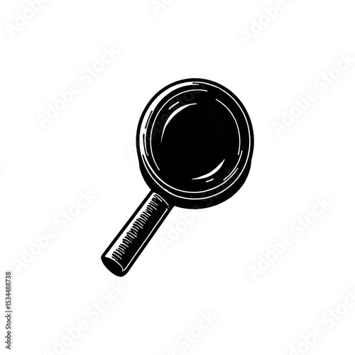 Magnifying Glass Icon: Search, Investigation, Zoom, Explore