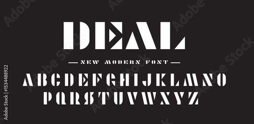 Deal modern alphabet letters font logo. Typography luxury classic lettering serif italic fonts wedding vintage retro logos. vector illustration 