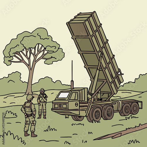 vector illustration of a truck