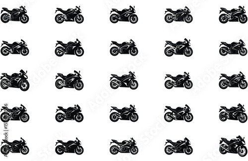 sujuki bike vector