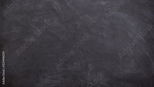 Textured blackboard background with subtle smudges and gradients for versatile design needs