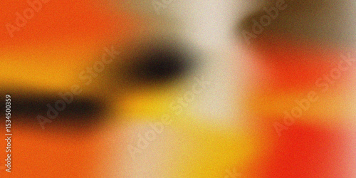 Grey, orange, yellow gradient sunset warm retro color gradient illustration. Fluid grainy gradient background, vibrant color. Color gradient blend mesh of abstract iridescent colors gradation