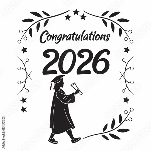 Congratulations 2026 of Graduation PNG design congratulations 2026 of Graduation vectorART