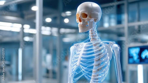 Advanced Human Skeleton Model in Modern Laboratory