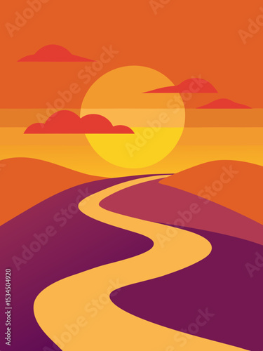 Abstract vibrant vector background wallpaper
