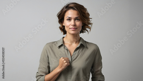 portrait of a young woman