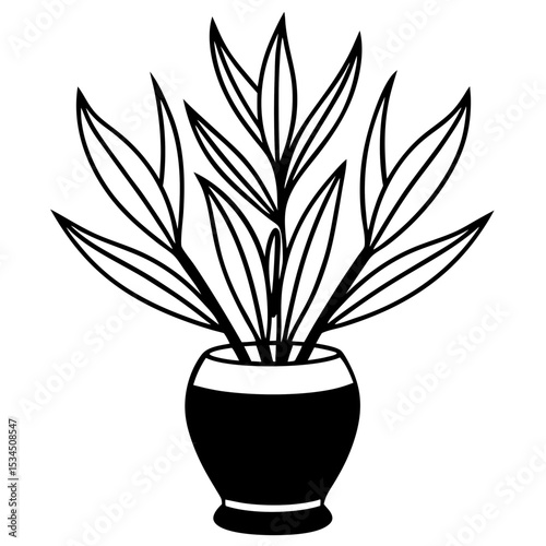 plant in a pot