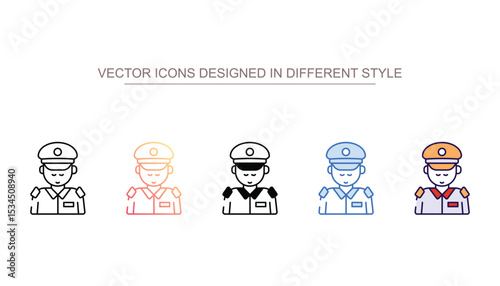 Ticket Collecting icon design with white background stock illustration