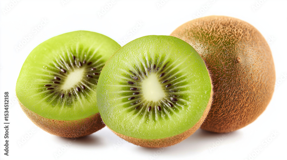 Fototapeta premium Kiwi isolated on white background