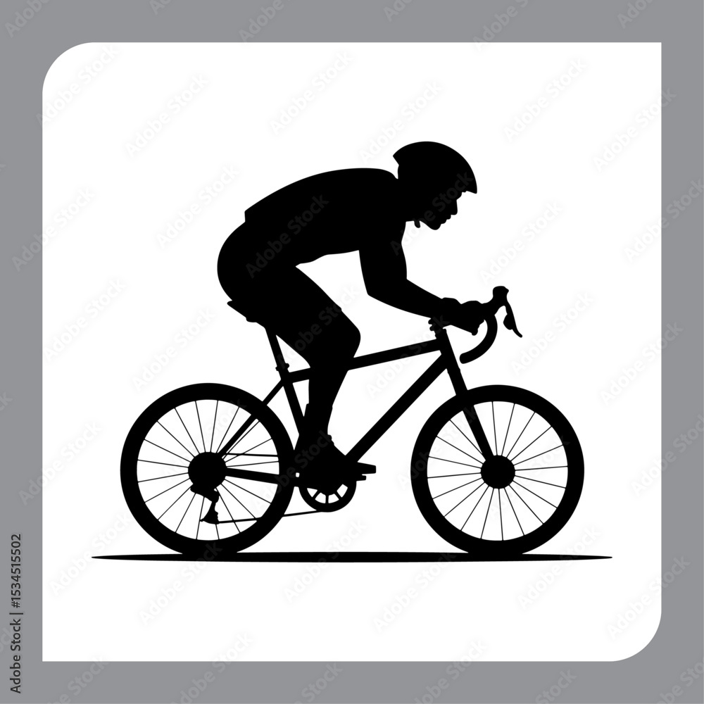 Obraz premium Vintage bicycle illustration with retro style on grunge background