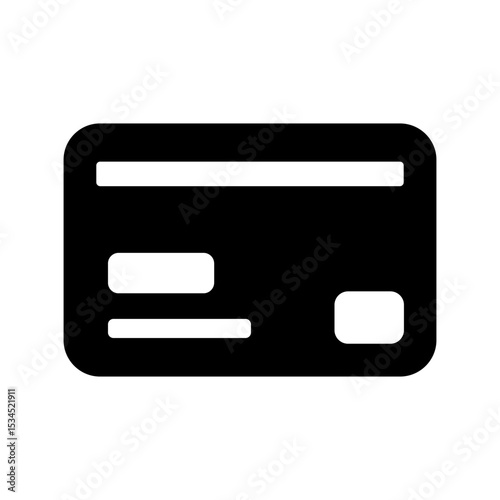 キャッシュレス、クレジットカードのアイコン
