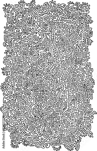 black and white abstract background vector