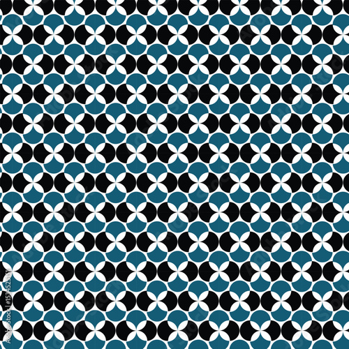 Trendy Seamless Geometric Vector Pattern – Editable EPS File for Textile, Digital, and Print Design