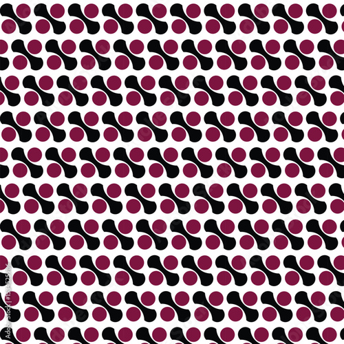 Trendy Seamless Geometric Vector Pattern – Editable EPS File for Textile, Digital, and Print Design