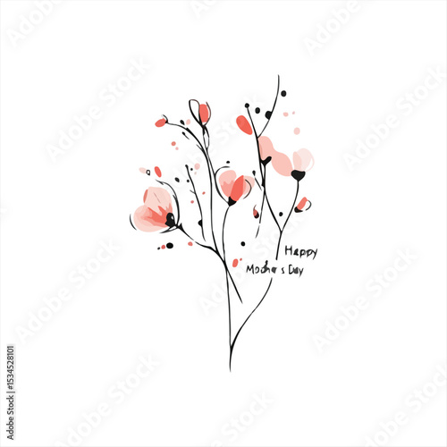 tree with red flowers