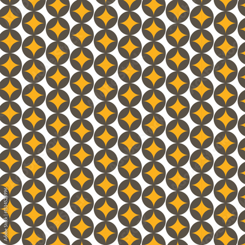 Trendy Seamless Geometric Vector Pattern – Editable EPS File for Textile, Digital, and Print Design