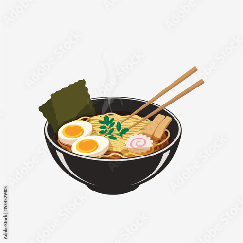 Retro cartoon sushi, ramen, onigiri, noodles Asian food stickers for cafes , food, onigiri, kawaii