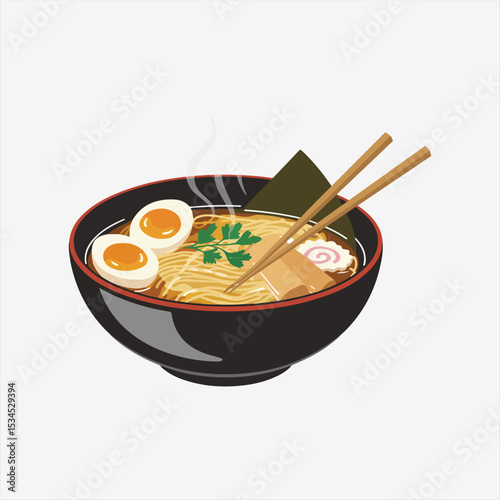 Retro cartoon sushi, ramen, onigiri, noodles Asian food stickers for cafes , food, onigiri, kawaii