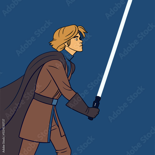 knight with sword and shield
