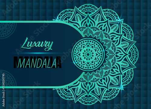 Luxury Mandala design, Vector file fully editable and premium.